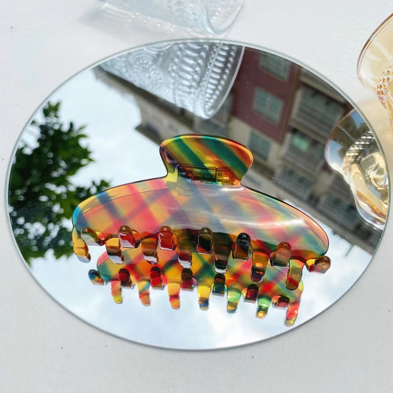 Wholesale Acetate Hong Kong Style Retro Hair Clips